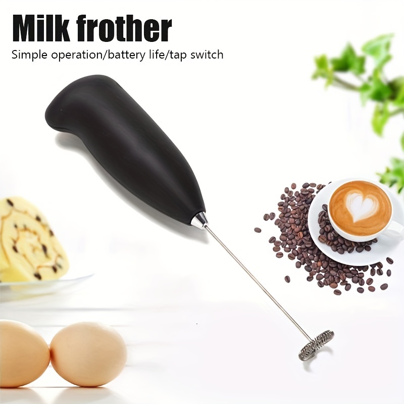 Weluvfit Electric Milk Frother - Handheld Mini Drink Mixer For