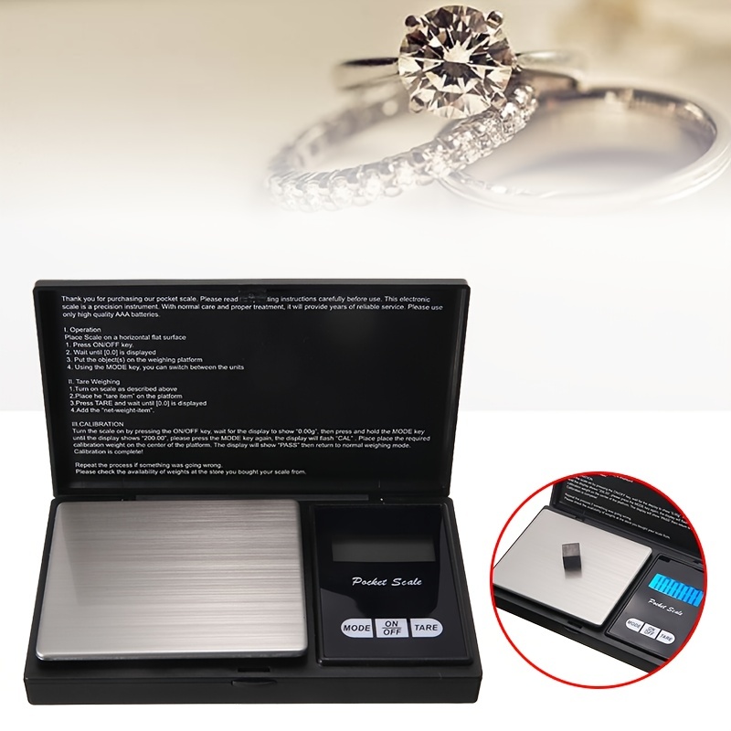 Digital Pocket Scale Jewelry Scale Electronic Grams - Temu