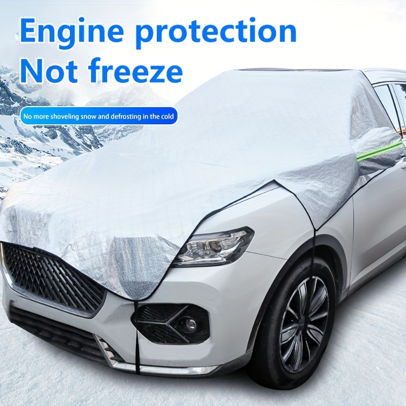 Winter-Auto-Schneeschild, Frontscheibe, Frostschutz- Und  Frostschutz-Sonnenschutz-Magnet-Schneeschild