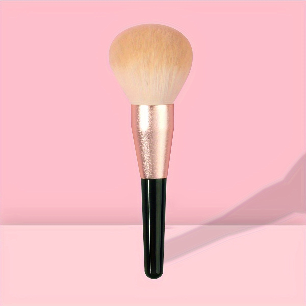 Makeup Brush Set Apricot Color Synthetic Brush Loose Powder - Temu