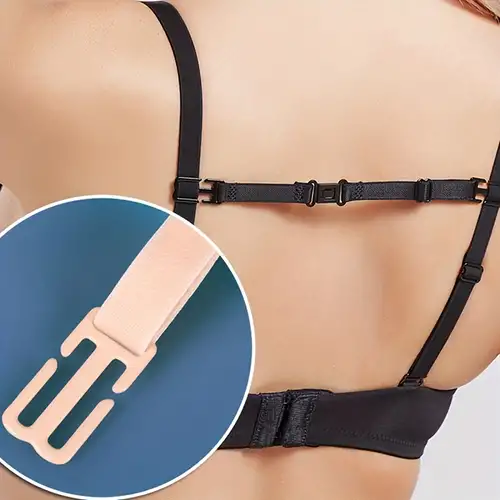 Clear Bra Straps, Transparent Bra Straps Adjustable Non Slip Invisible Bra  Straps Replacement for Women Strapless Bra 