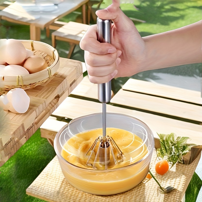 Batidor Manual Batidora de mano batidora de crema de mano herramienta for  hornear de cocina Varillas Cocina (Color : 10inch)