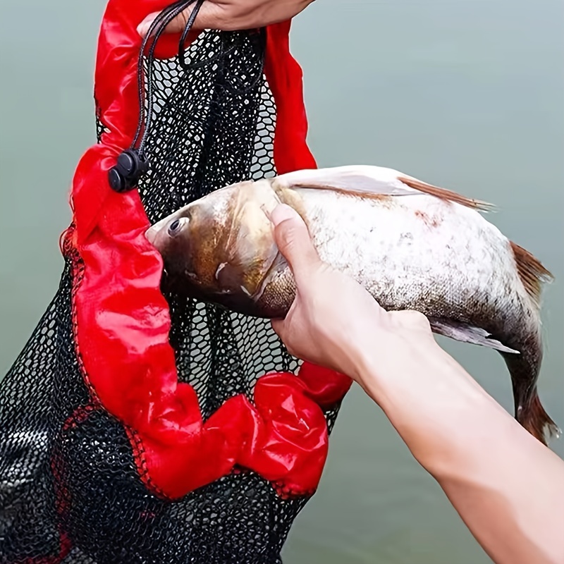 Portable Fish Protection Net Bag Wild Fishing Oxford Cloth - Temu United  Kingdom