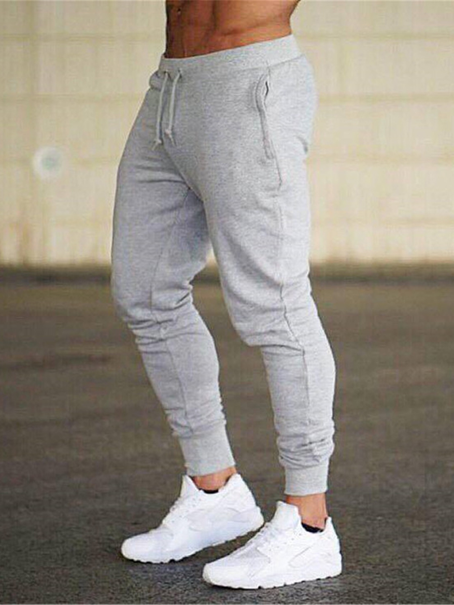 Plus Men Joggers - Temu