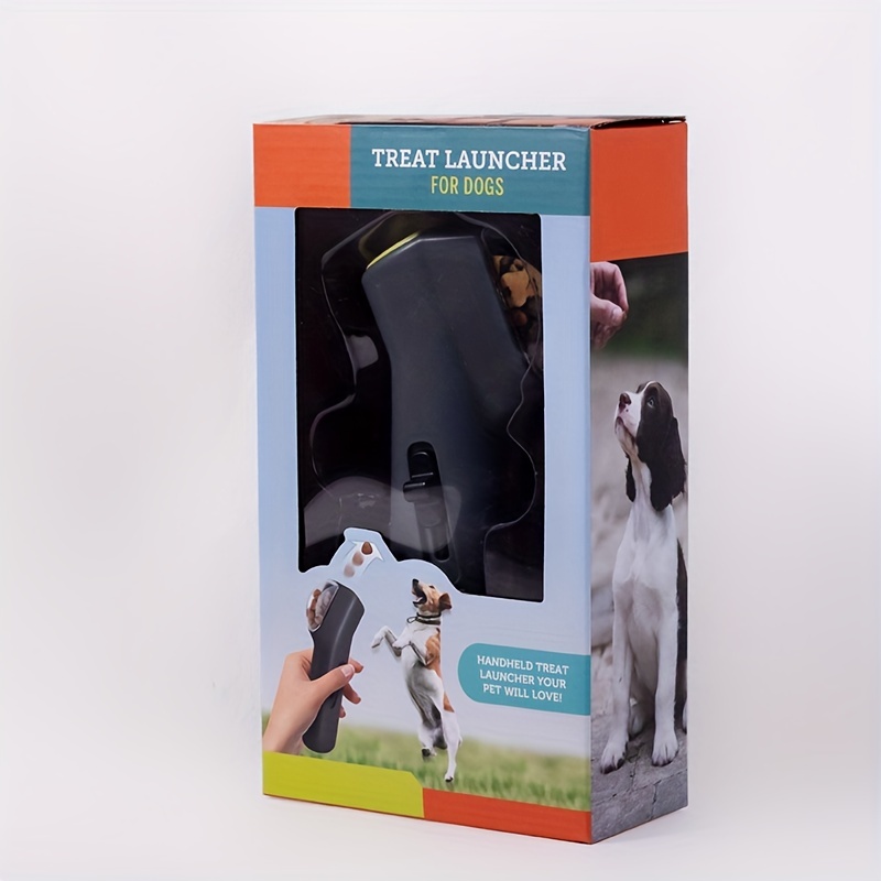 Pet Treat Launcher Dog Food Catapult Puppy Snack Shooter