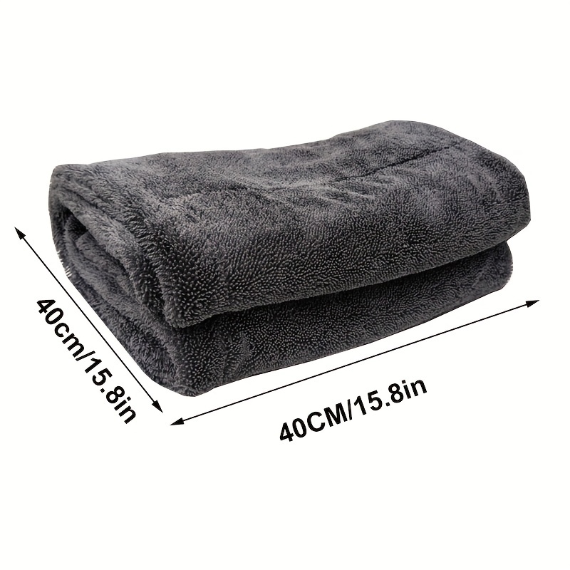 Comprar Toalla de microfibra para lavado de coches, paño de secado y  limpieza, toalla para limpieza de coche gruesa, toalla de microfibra para  lavado de coches