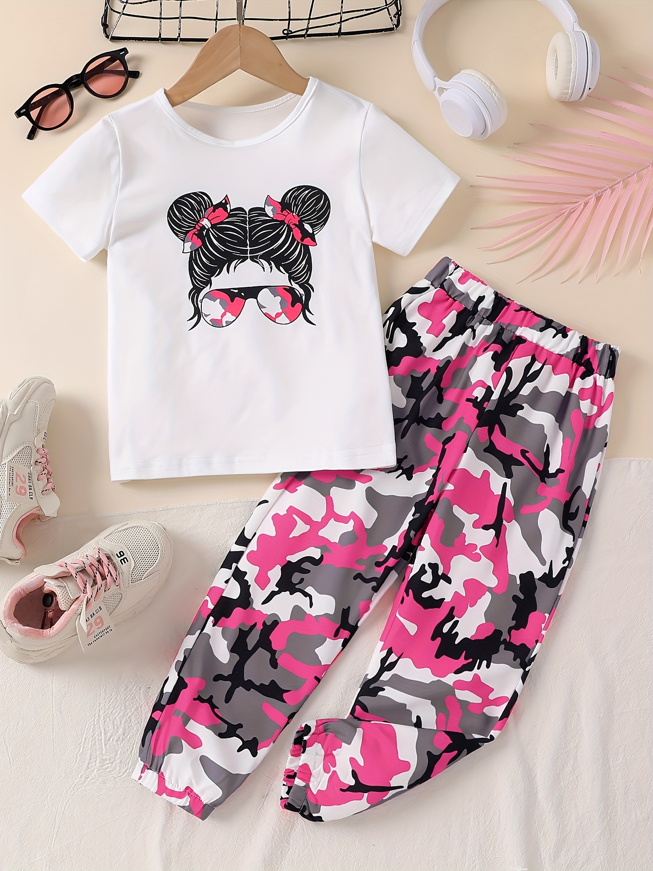 Kids Athletic Clothes Girls - Temu