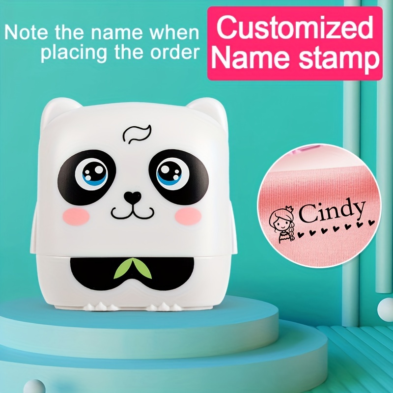  Name Stamp for Clothing Kids,Waterproof Personalized