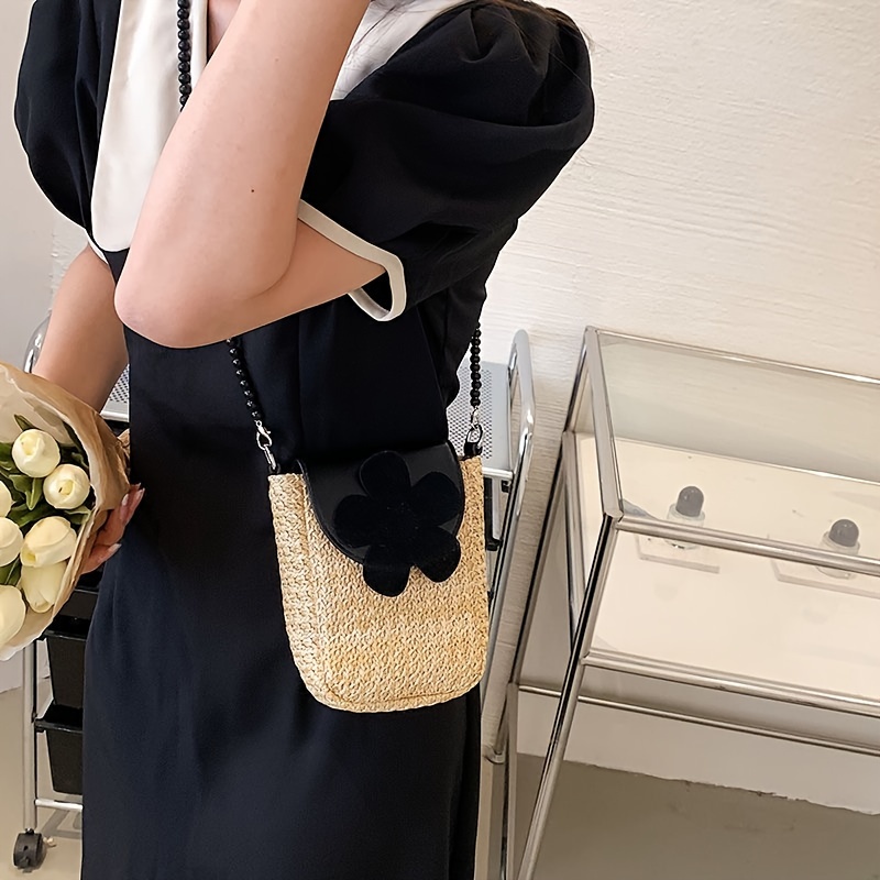 1pc Women's Fashionable Mini Clutch Bag With Chain Shoulder Strap