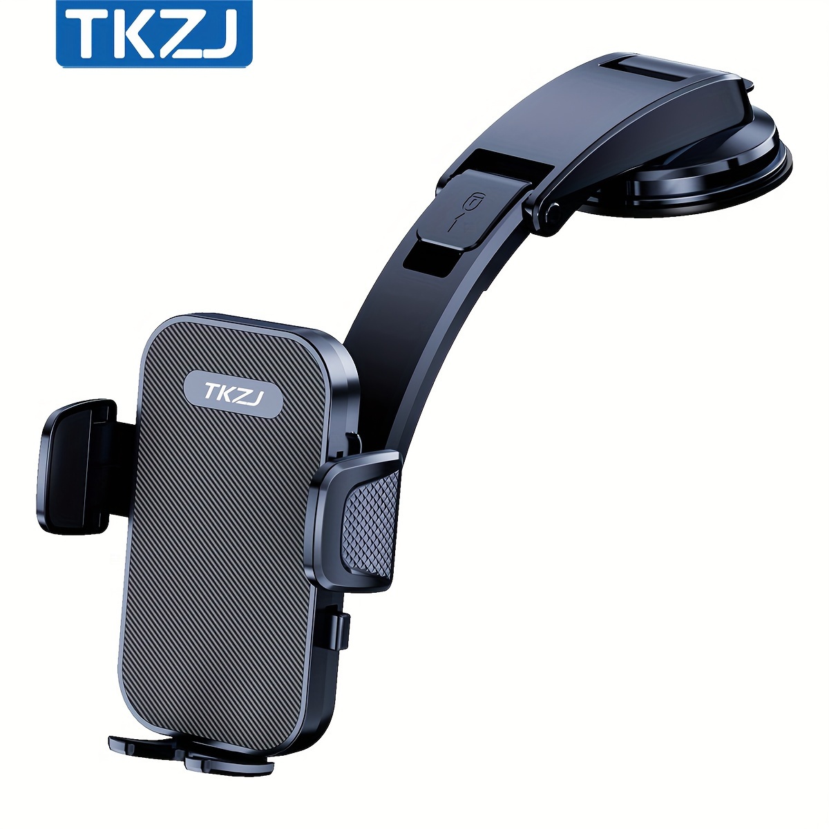 E-shop TKZJ T006S Armaturenbrett Handyhalterung für das Auto - Verstellbar, drehbar, hochwertig, horizontal und montierbar für alle Handys, langlebiger
