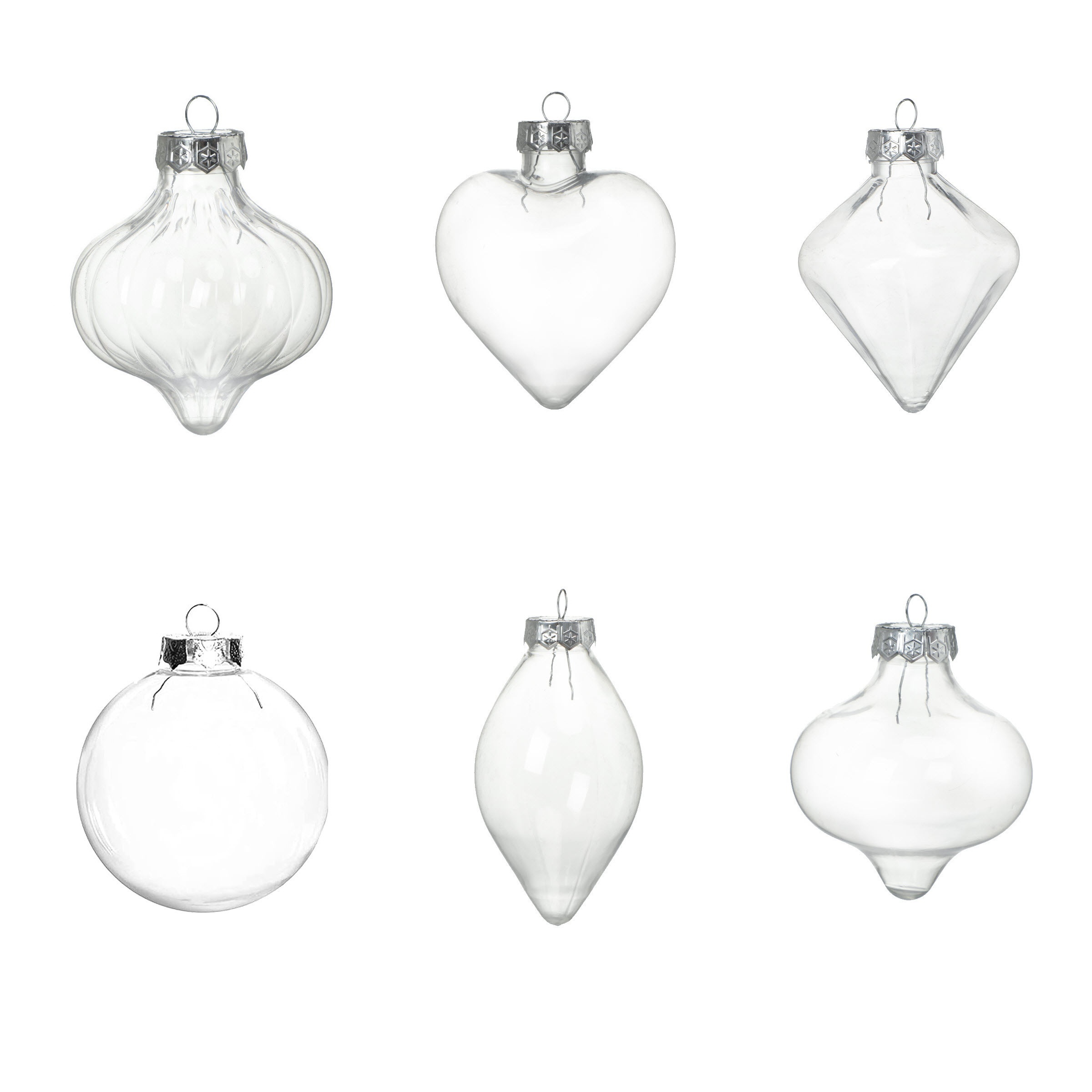 Fillable Clear Plastic Balls Decorations(8 Styles) - Temu Australia