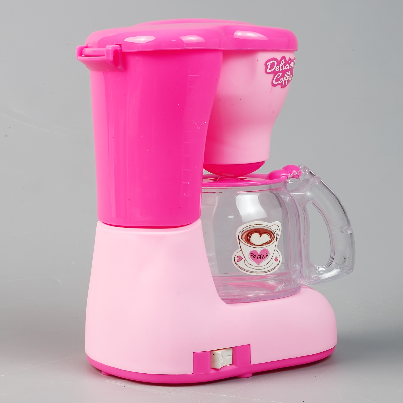 Little Treasures Mini Kitchen Appliance Cooking Toy Play Set - Includes A Pretend Play Mini Microwave, Coffee Maker and Mini Toy Fridge with Toy