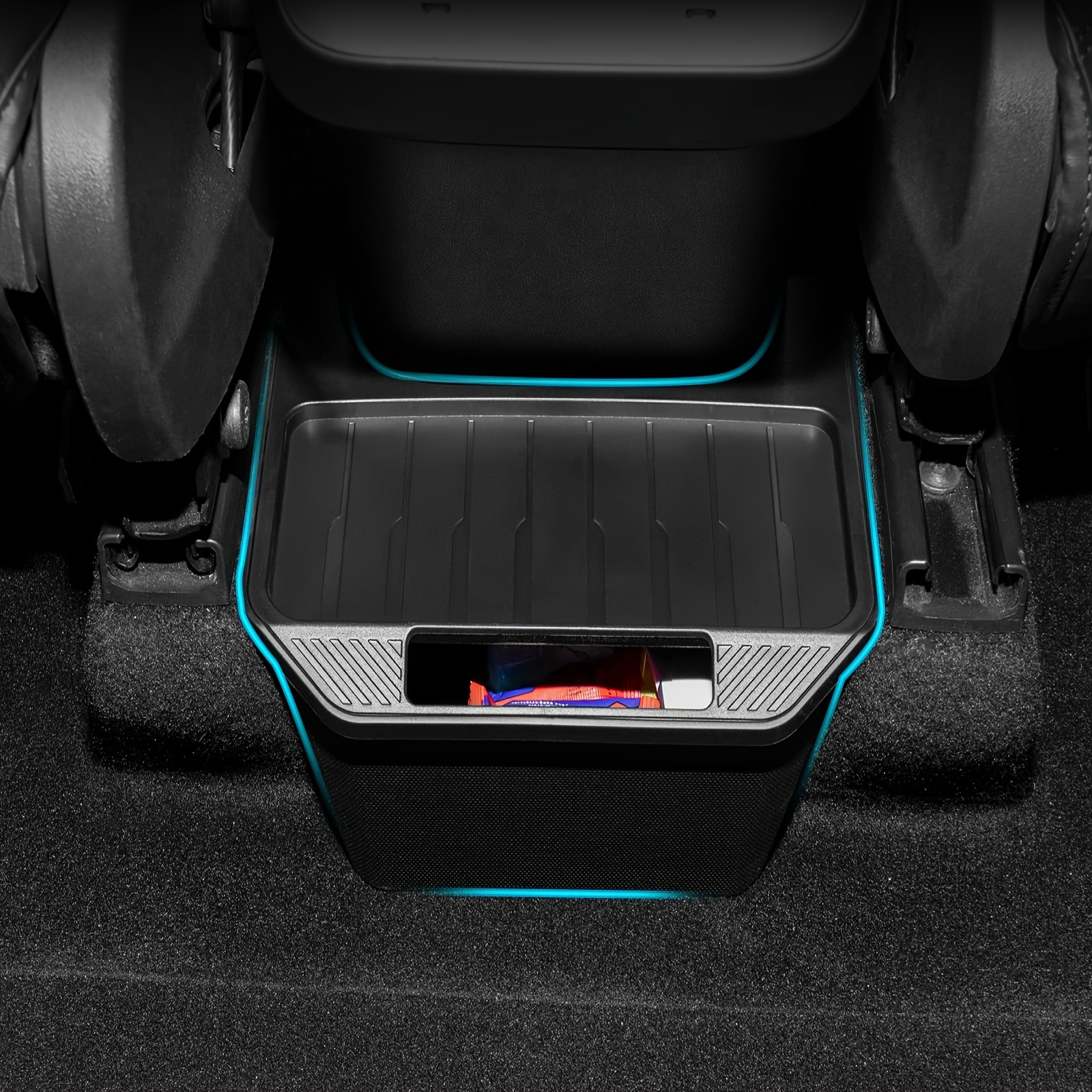 Tesla Model y Organisateur de console centrale arrière ABS Boîte de  rangement arrière pour banquette arrière centrale et porte-gobelet pour  modèle y 2020 2021 2022 2023