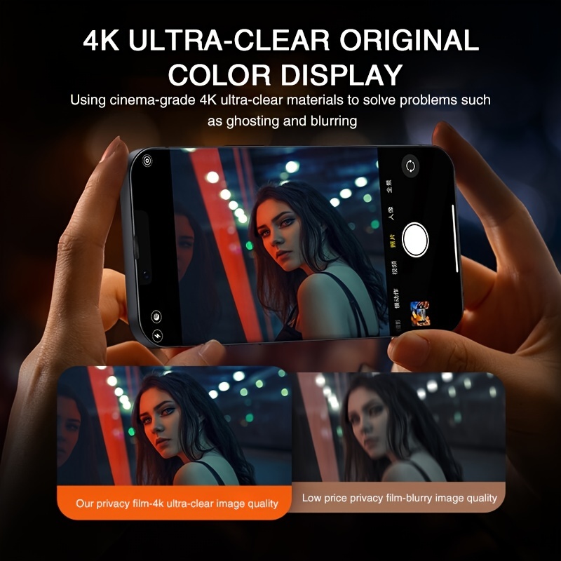 Film pour iphone x verre trempé anti-espion protection ecran  ultra-résistant - Protection d'écran pour smartphone - Achat & prix