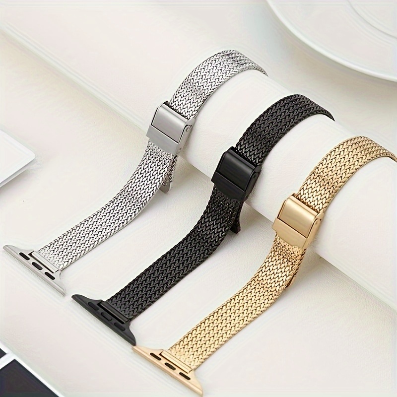 Smart Watch Strap Men Women Suitable 8/se/7/6/5 Pin Buckle - Temu Canada