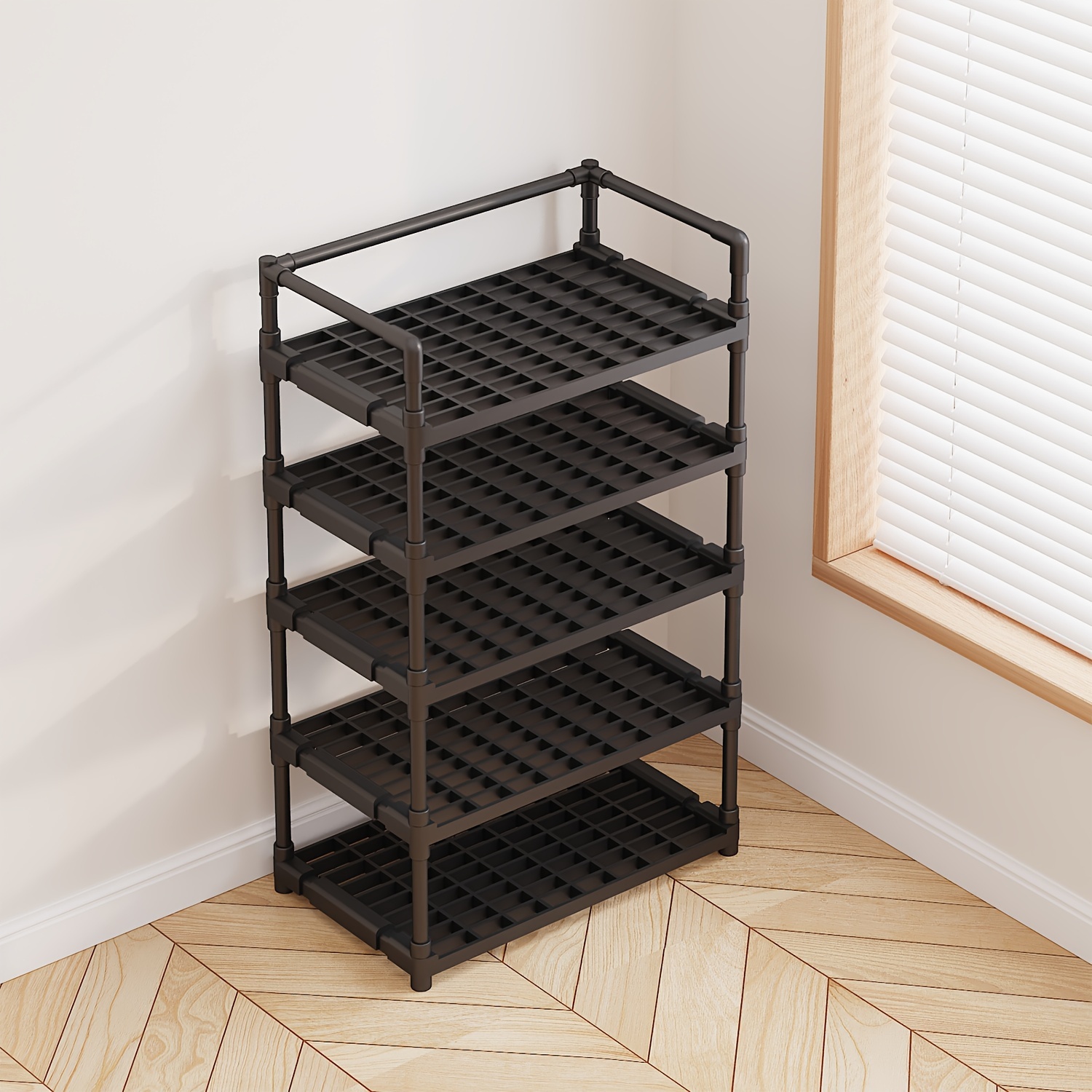 Shoe rack cover discount only 5 layer