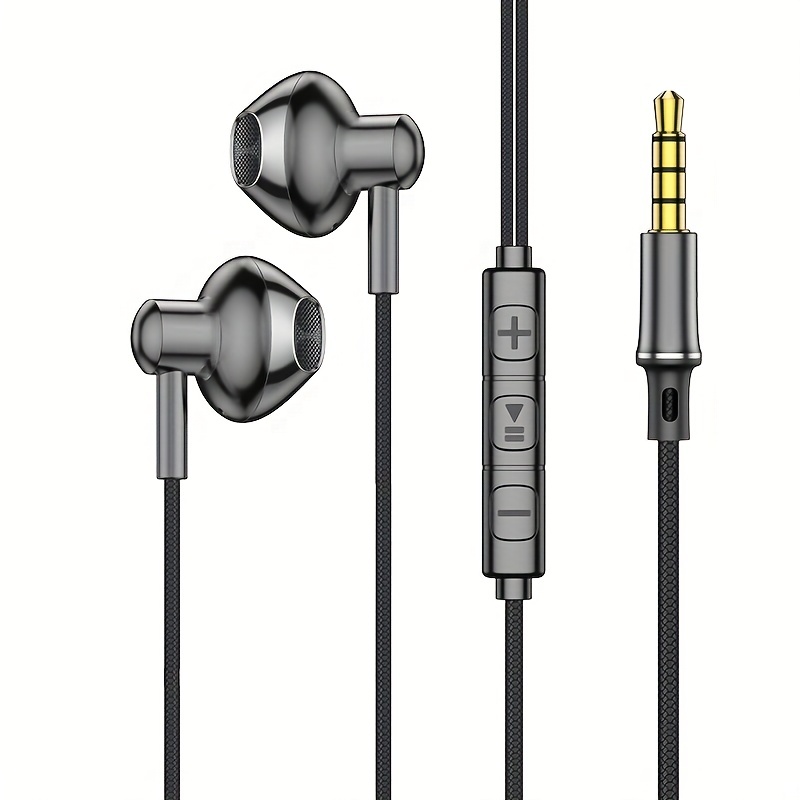 Sony MDR-EX15AP Auriculares internos con cable y micrófono, color negro