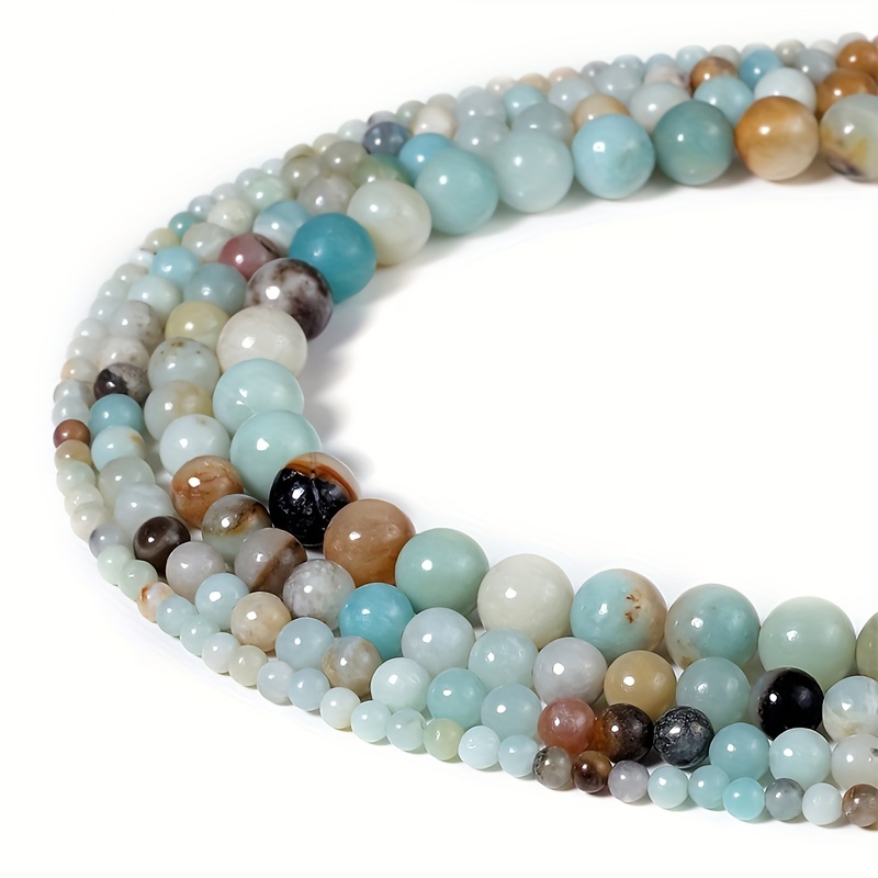 10pcs 4-8mm Stretchy Stone Bracelets Mix Natural Gemstone Beads