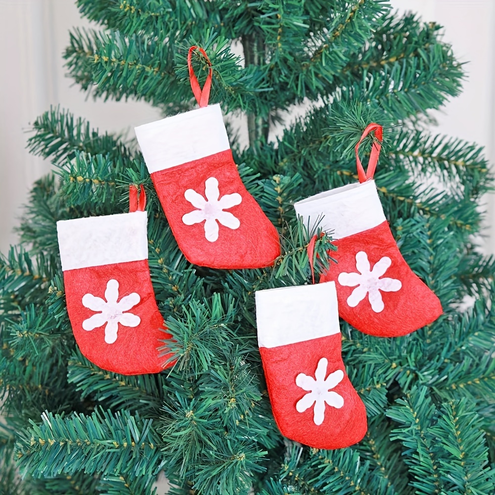 Mini Christmas Decorations, Snowflake Decoration Table