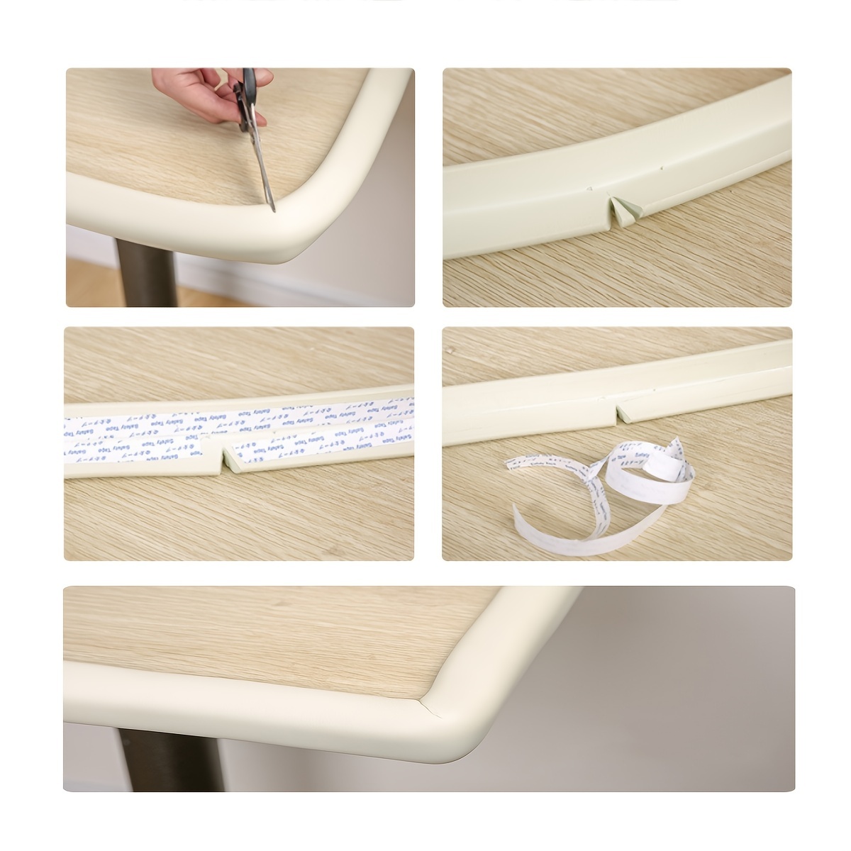 Sécurité,bande de Protection de bord de Table pour bébé,2 pièces