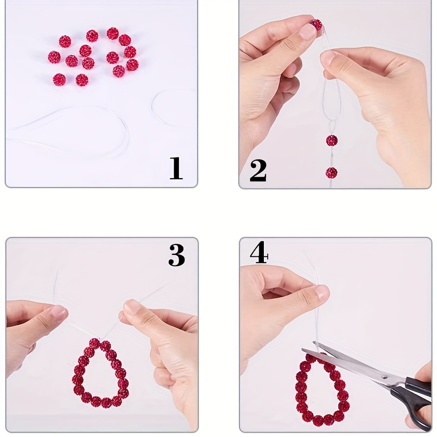 1 mm Elastic Stretch Beading Thread Craft Jewelry Bracelet Making