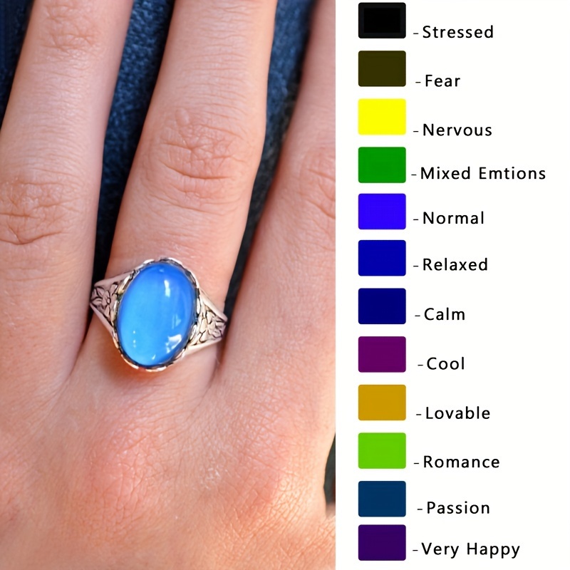 OC] I made a mood ring d20 that changes color with the heat of
