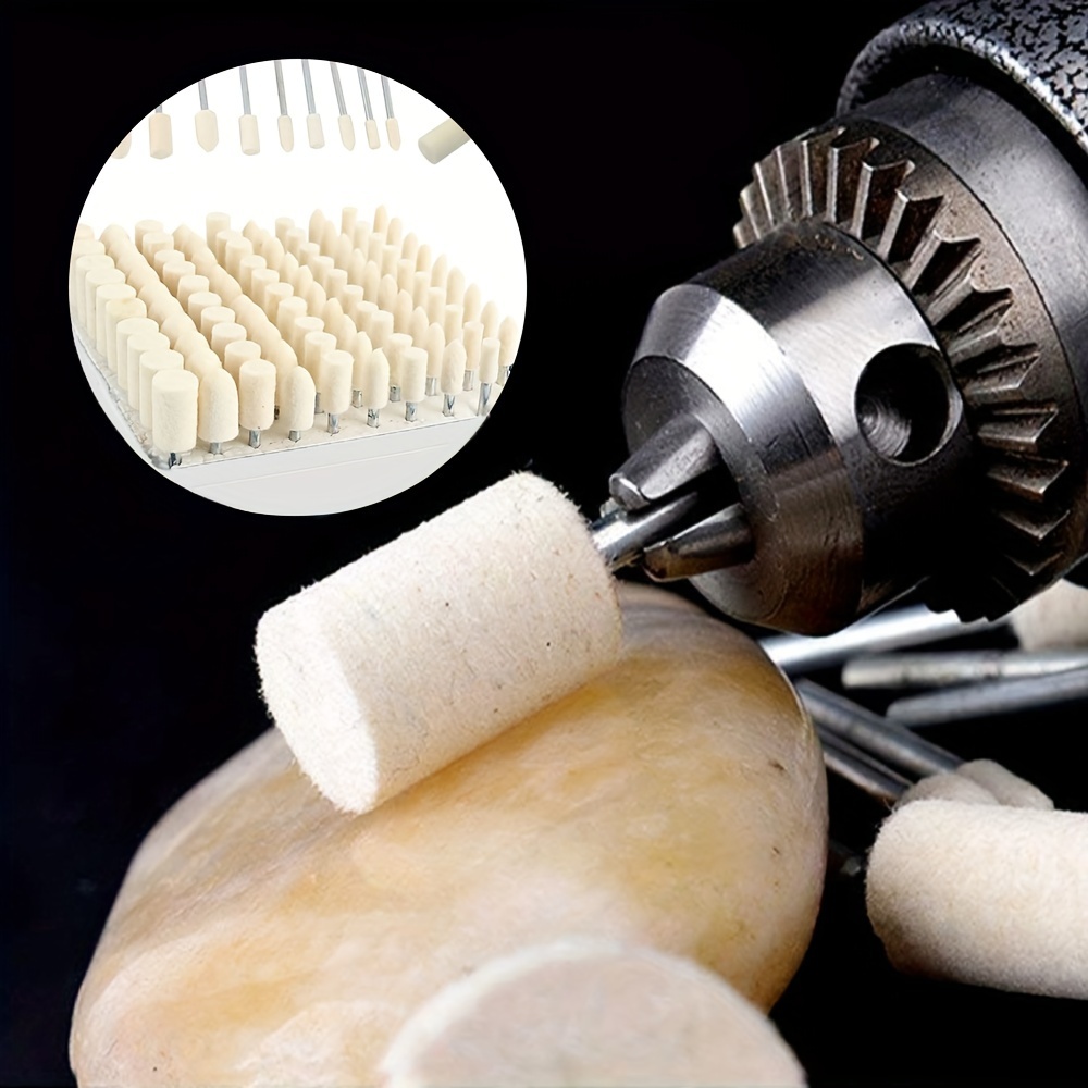 Polishing Wheels Wool/cotton/cloth Buffing Pad Jewelry - Temu