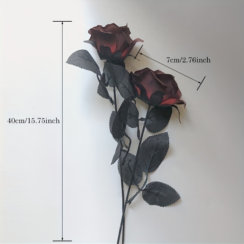 How to make a black rose 