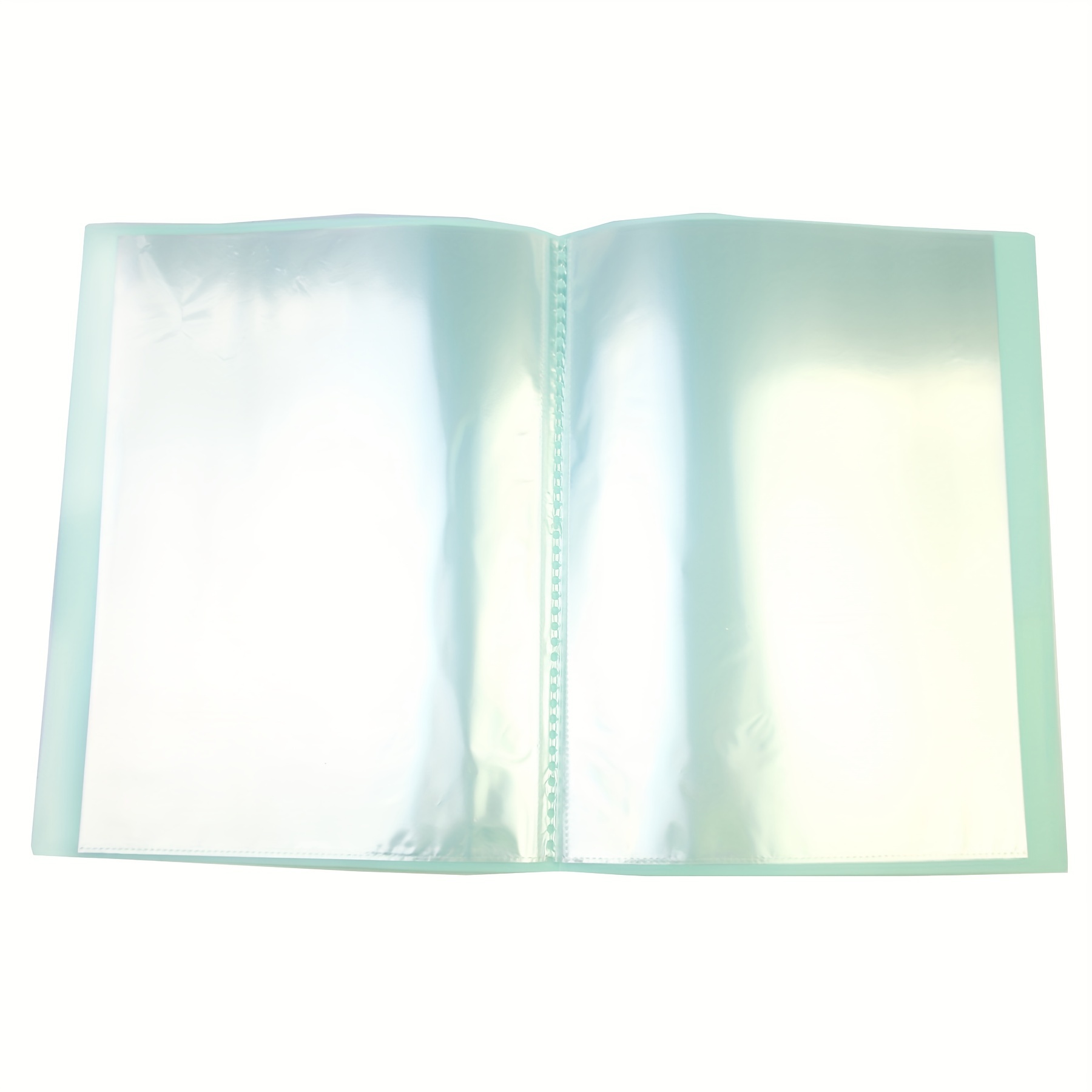 2pcs, Art Portfolio Folder With Clear Paper Protector, A4 Art Presentation  Book, Album Art Folder, Picture Book Portfolio Binder, Binder Album, Blue +  White, 60-page Pack - Office & School Supplies - Temu