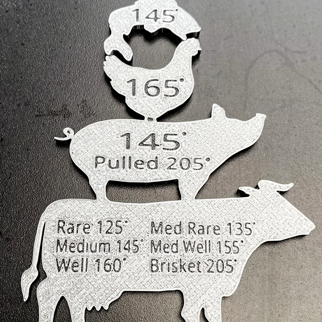 Refrigerator Magnets, Meat Temperature Guidelines Magnet, Meat Wen Wood  Laser Engraved Magnet For Fish Beef Chicken Pork, Meat Temperature Bbq  Internal Cooking Meat Map, Grilling Sign, Kitchen Accessaries - Temu