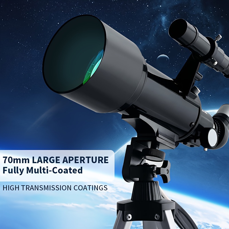 60080 Telescopio De Alta Potencia HD Para Adultos Y Niños, Telescopios  Refractores Astronómicos Profesionales Para Principiantes De Astronomía