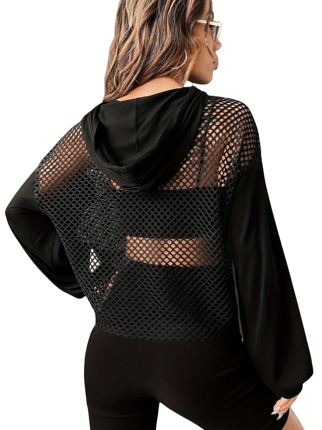 Mesh cheap sweatshirt womens