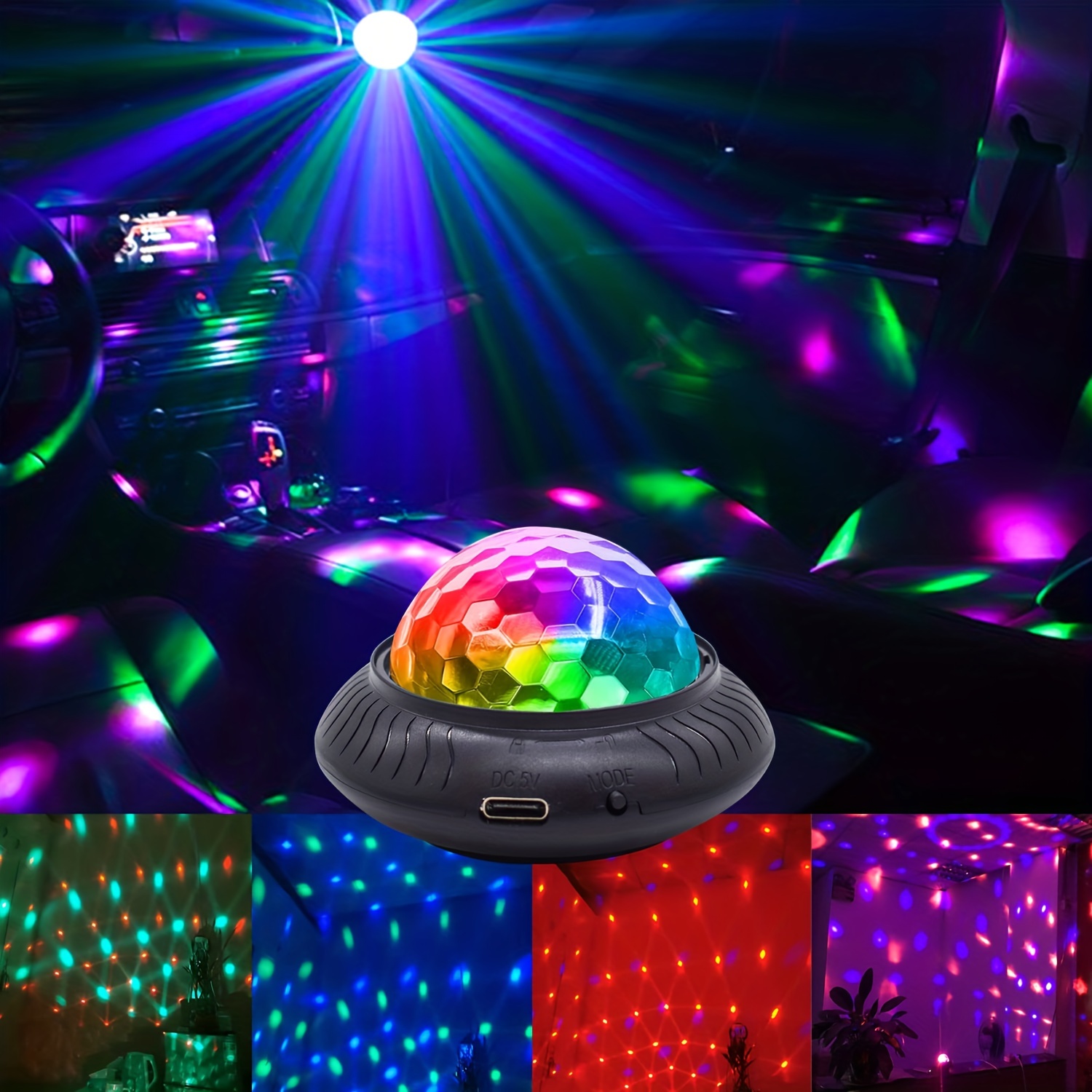 Rechargeable Disco Lights Ball, Ball Lights Rechargeable Led