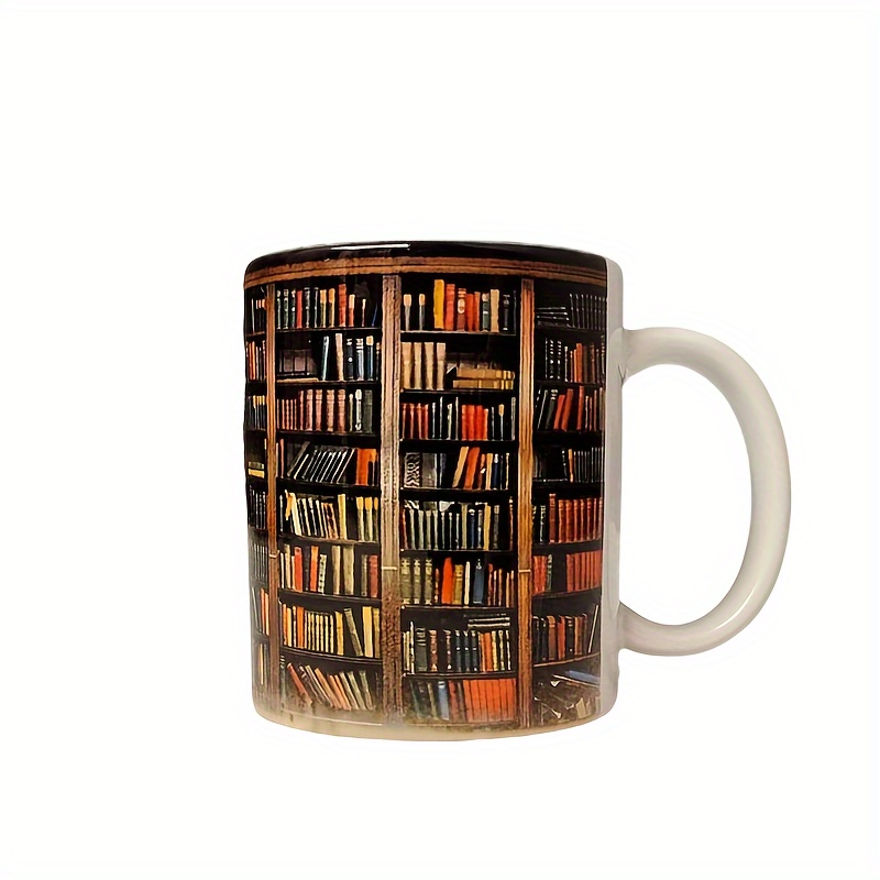 Bookworm Tasse à café Bibliothécaire Tasse à café Amateurs de livres Tasse  à de lecture Tasse à boire Modèle A