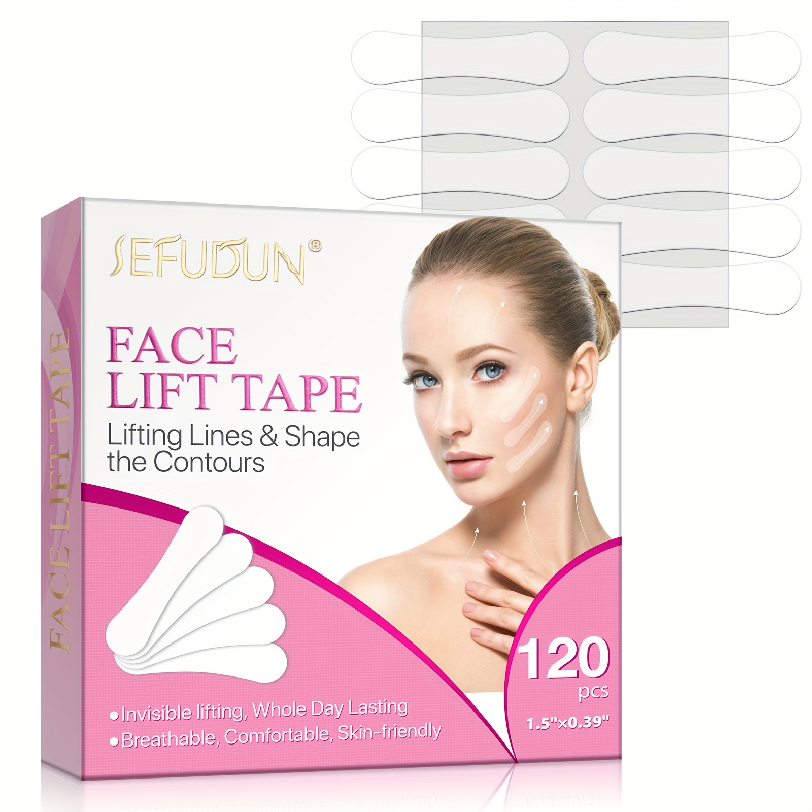 Face Lift Tape Face Lift Sticker Ultra thin Invisible Face - Temu