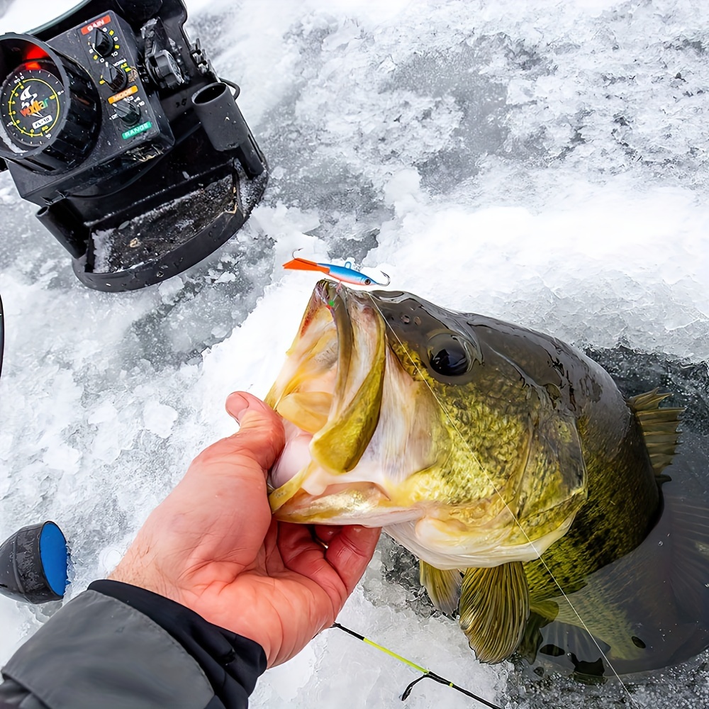 Ice Fishing Jig Ice Fishing Lures Glide Tail Panfish - Temu Canada