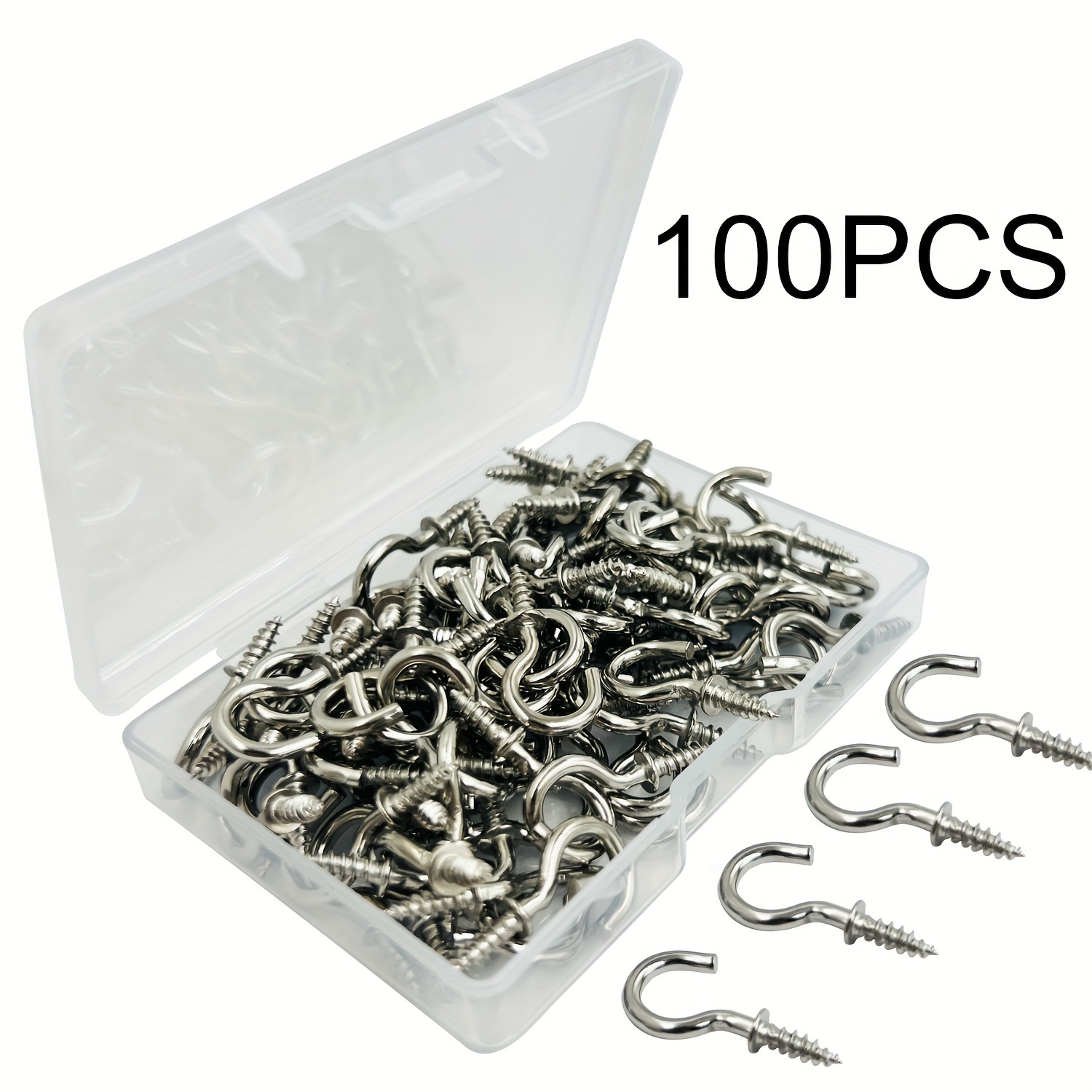 50pcs 1 Inch Mini S Hooks For Hanging, S Shaped Hooks, Small S Hooks Metal Mini  Ornament Hooks For Crafts Jewelry Hanging Pot Plants - Industrial &  Commercial - Temu