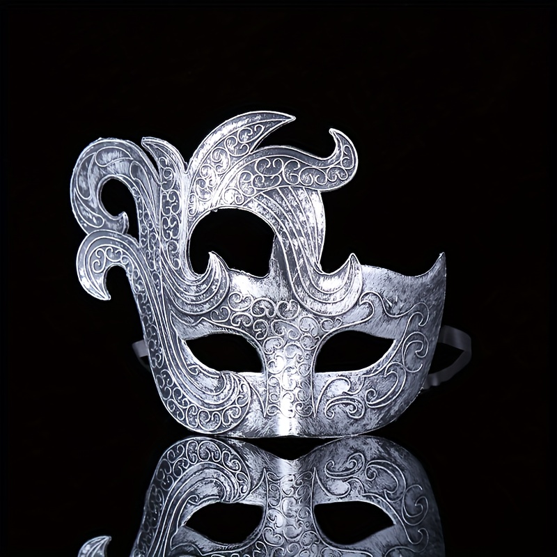 1pc Máscara Carnaval Antifaz Vintage Metal Placa Decorativa - Temu