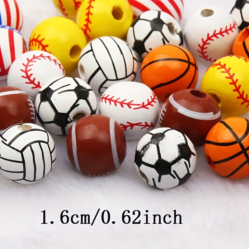 * Assorted sport beads