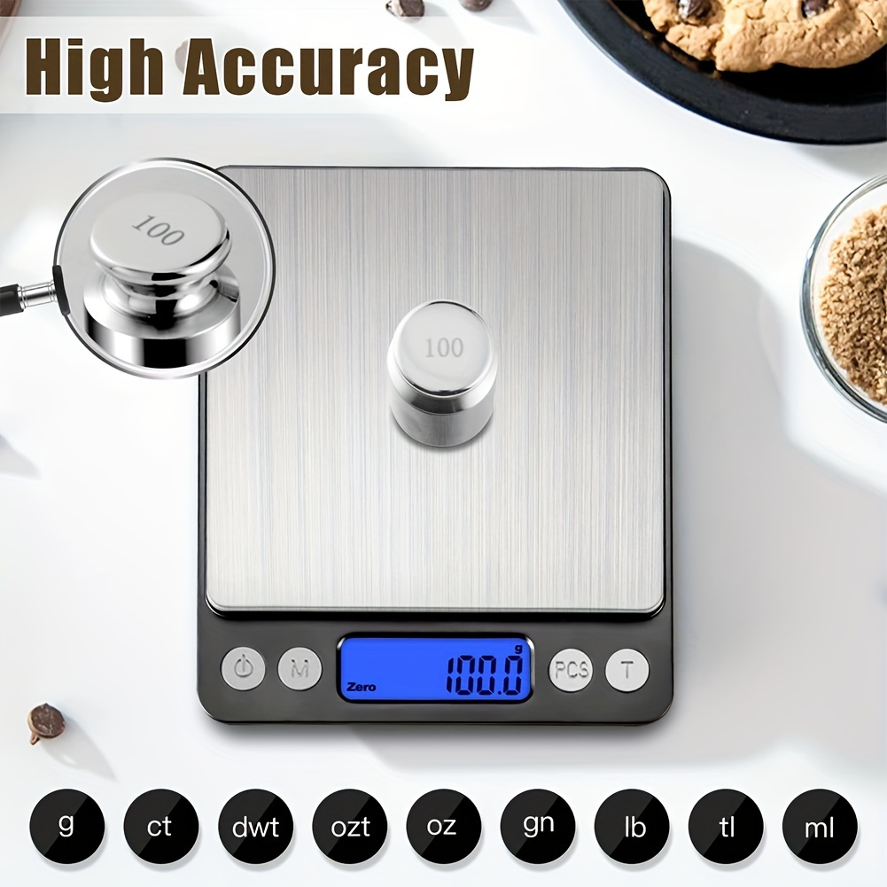 Digital Kitchen Scale 3000g/ 0.1g Small Jewelry Scale Food Scales