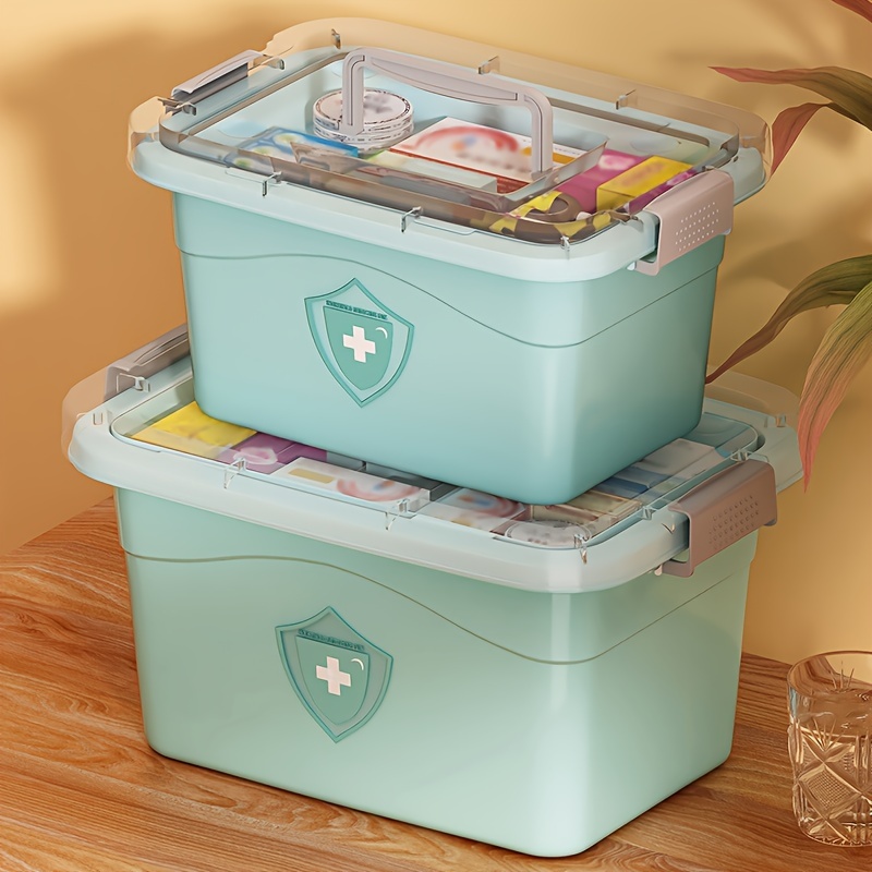 Plastic Medical Storage Containers Medicine Box Organizer - Temu