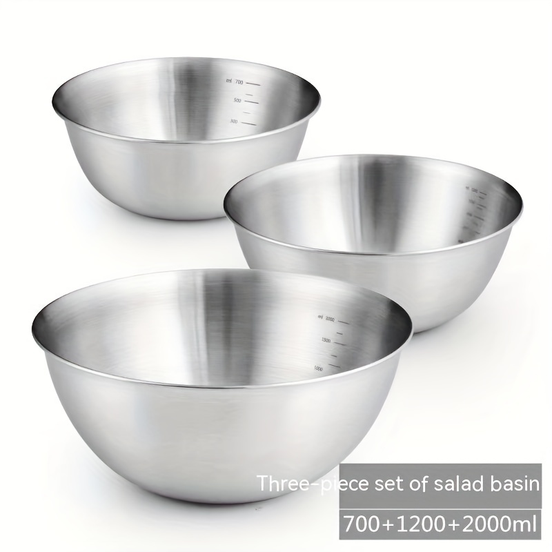 Mixing Bowls (Set of 3) - Innovative Culinary Tools 