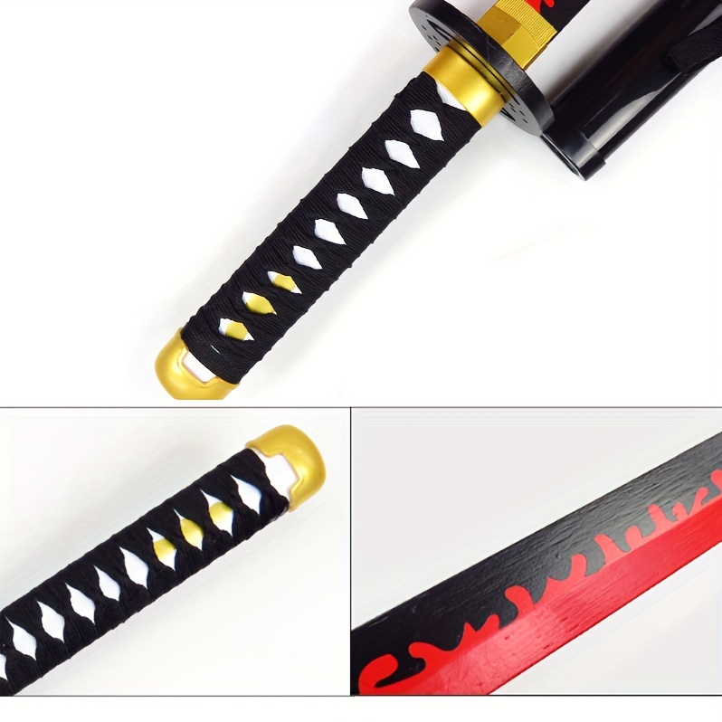 Spada Anime In Legno, Spada Samurai Katana, Cosplay Halloween E Oggetti  Scena E Decorazioni Ruolo - Sport E Tempo Libero - Temu Italy