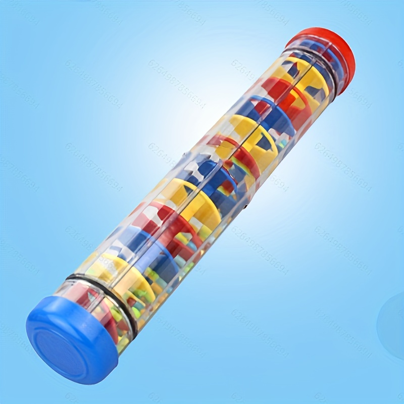 Double-Section Plastic Rain Chime: Family-Friends Communication Instrument