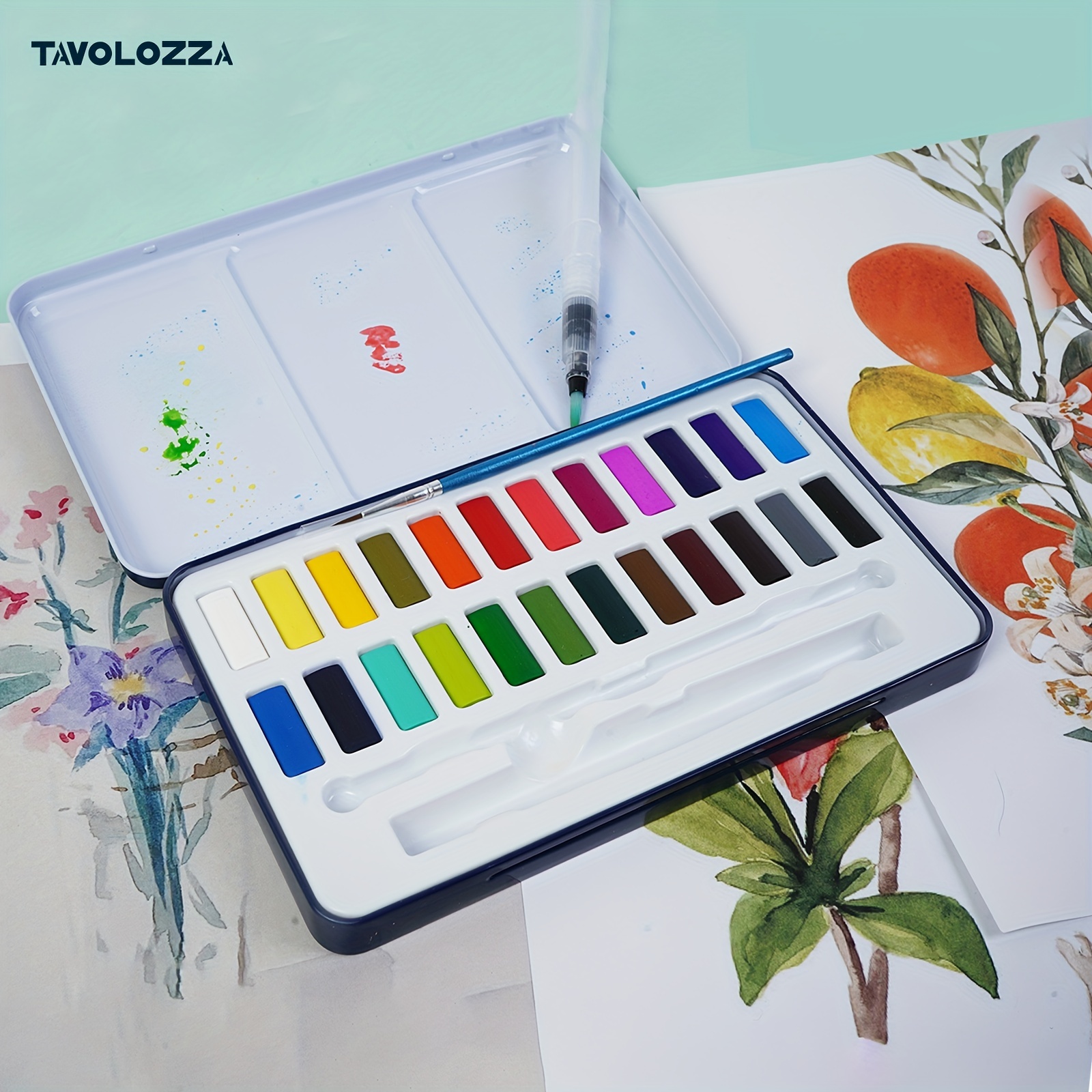 Tavolozza Art Watercolor Paint Essential Set 100 Vibrant - Temu