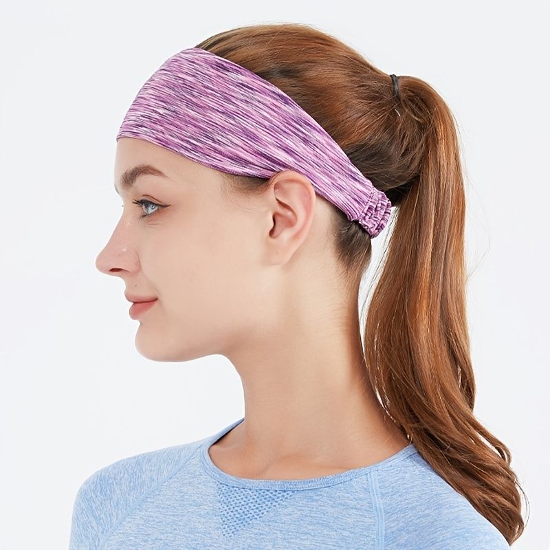 Women's Running Yoga Sports Elastic Non Slip Headbands Workout Hair Bands  For Women - Beauty & Personal Care - Temu