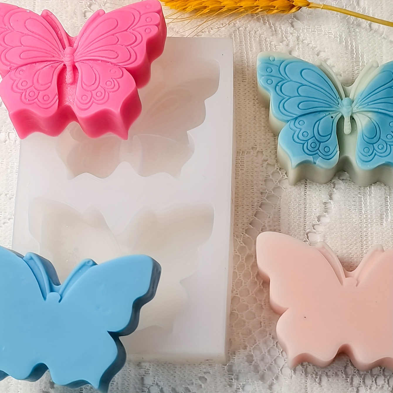 3d Butterfly Chocolate Mold Silicone Candy Mold For Diy Cake - Temu