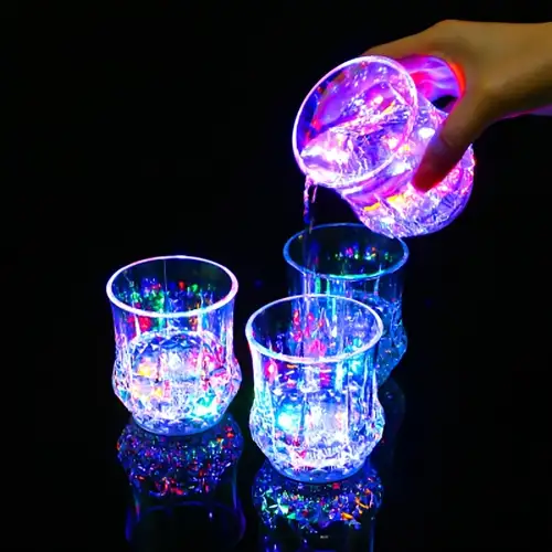 12pcs Set Colorful Led Ice Lights For Drinks Disposable Flashing Waterproof  Changing Colors Perfect For Bars Clubs Weddings Champagne Towers And More, Discounts For Everyone