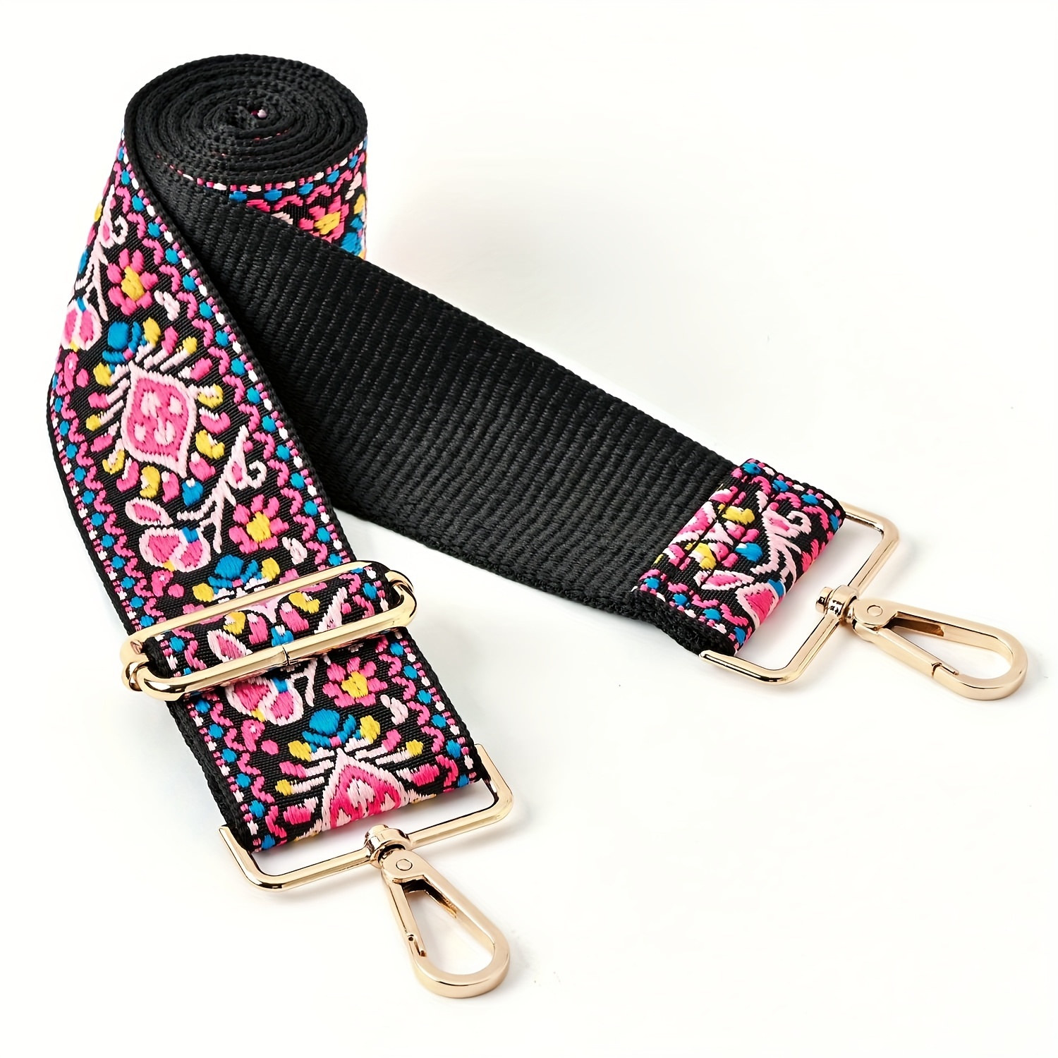 Purse Straps Replacement Belt Ethnic Style Adjustable - Temu