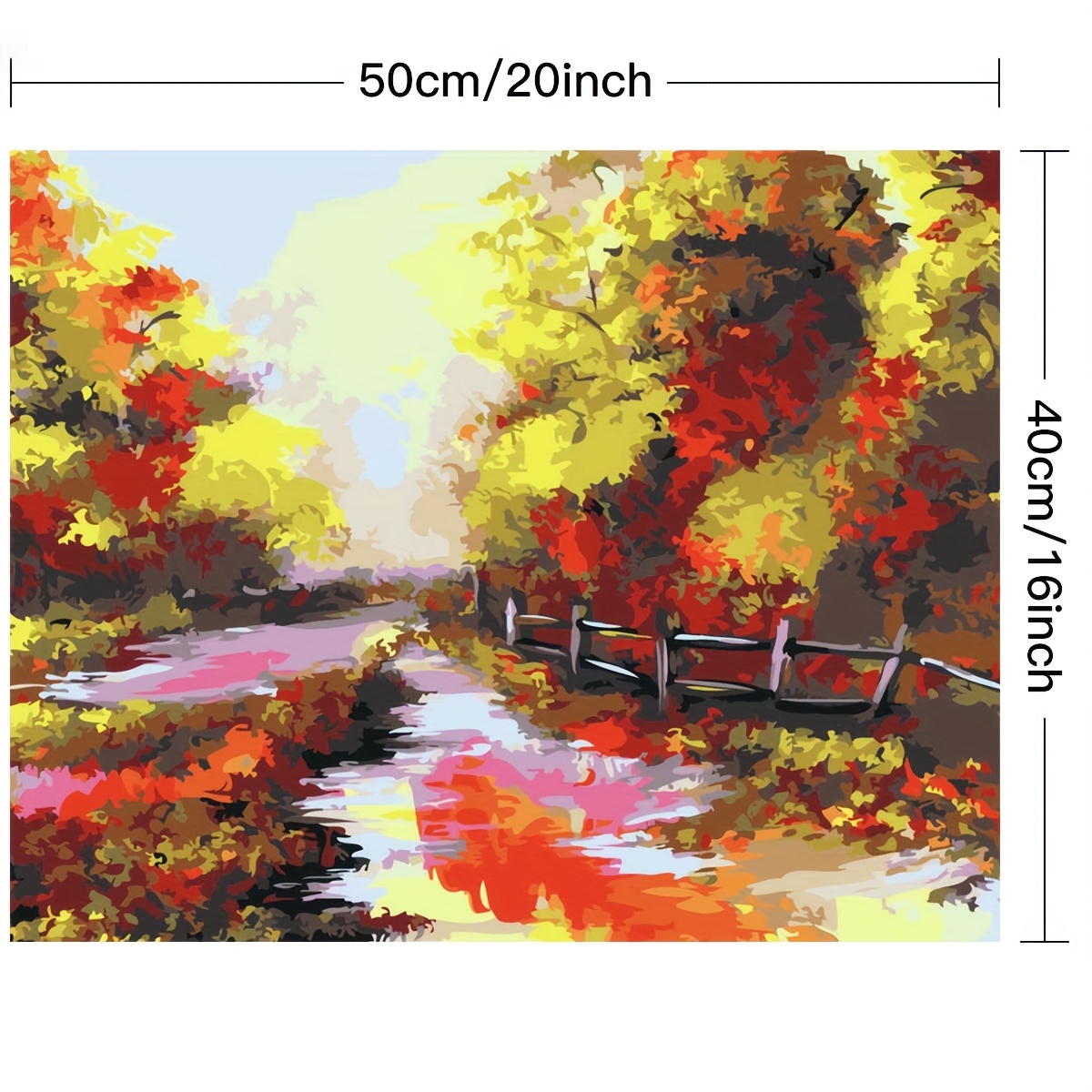 Paint By Numbers Diy Digital Canvas Oil Painting Adults - Temu